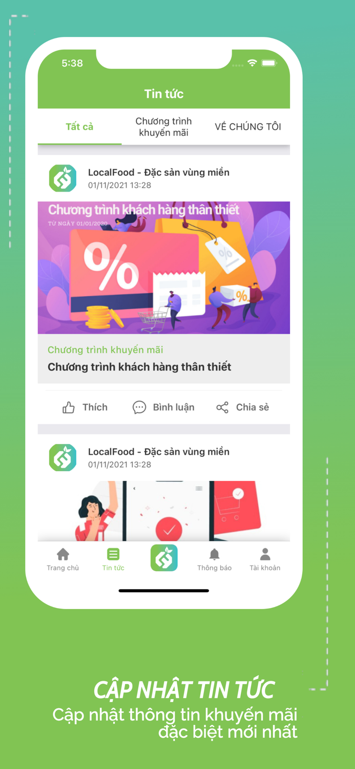 LocalFood - Đặc sản vng miền