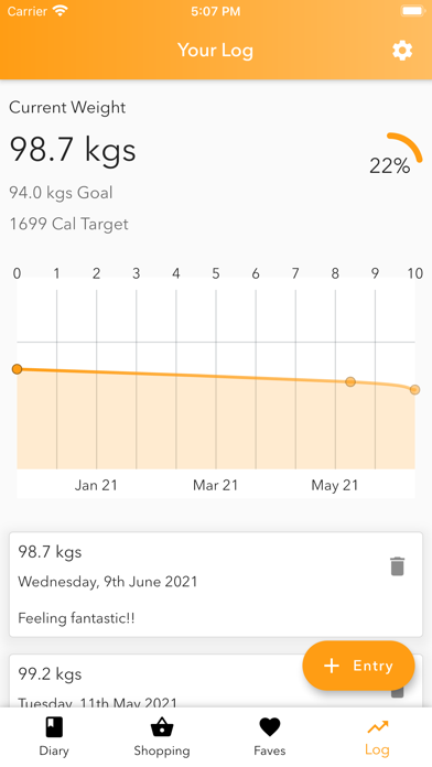My Meal Plans Screenshot