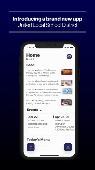 United Local Schools Screenshot