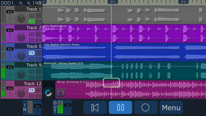 Screenshot #1 pour MultiTrack DAW