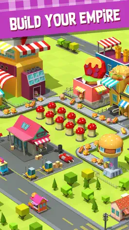 Game screenshot Burger & Pizza Factory Tycoon apk