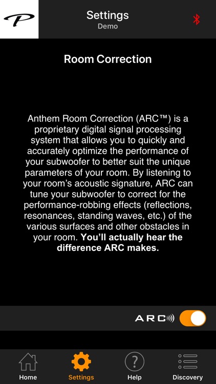 Paradigm Subwoofer Control screenshot-7