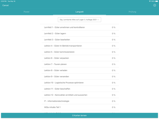 Screenshot #4 pour Lernkartei Westermann
