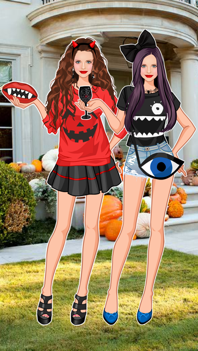 Halloween  spooky dressup Screenshot