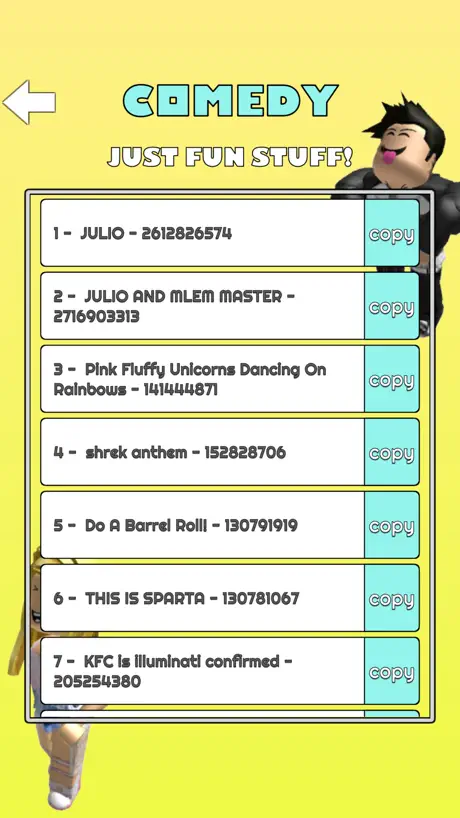 Music Codes for Roblox Robux