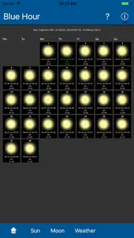 Blue Hour, Sun, Moon, Weather iphone bilder 2