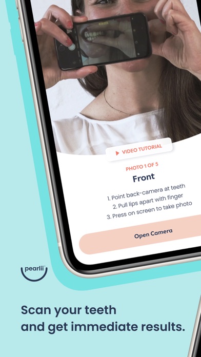 Pearlii: Home dental check-ups Screenshot