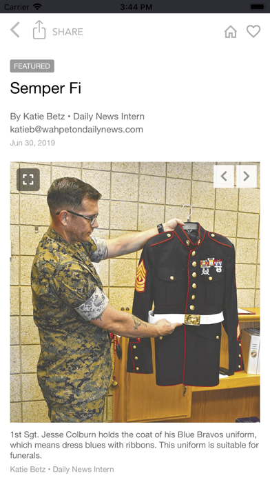 Wahpeton Daily News Media Screenshot