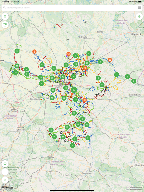 Screenshot #5 pour Szlaki turystyczne Mazowsza