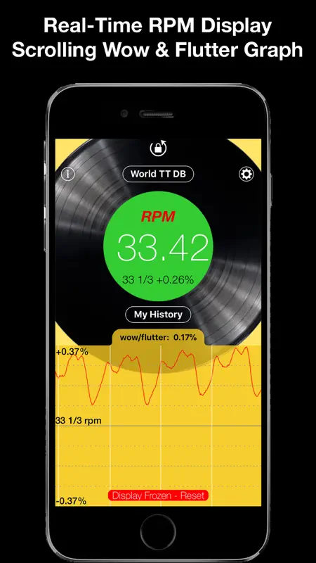 RPM - Turntable Speed Accuracy screenshot 1 of 7