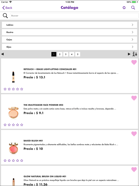 IVI MAKEUP STORE iPad screenshot 4 - Shopping app