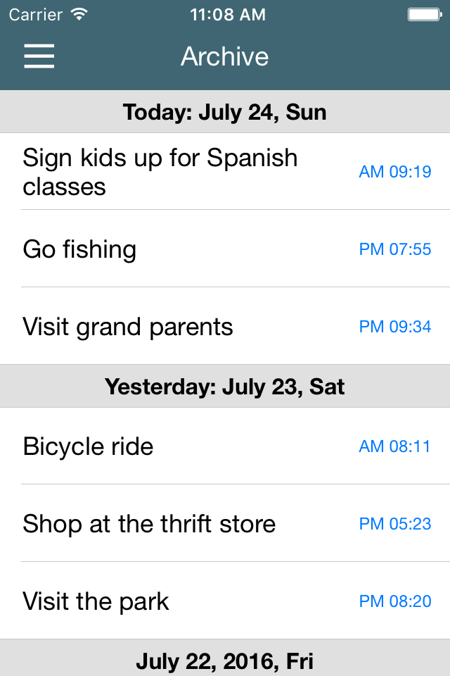 3Do - Simple Triple To Do List