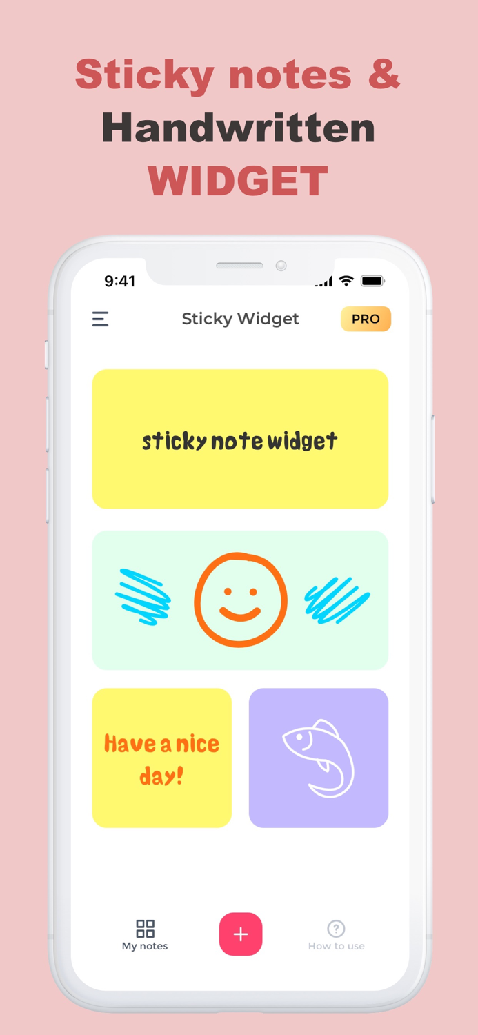 Sticky Widget- Memo and Note