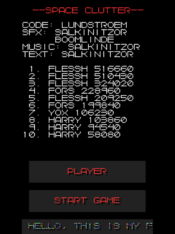 Screenshot #5 pour Space Clutter