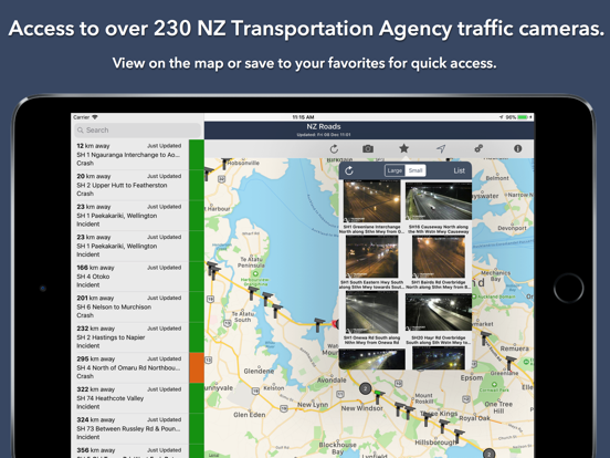 Screenshot #4 for NZ Roads Traffic & Cameras