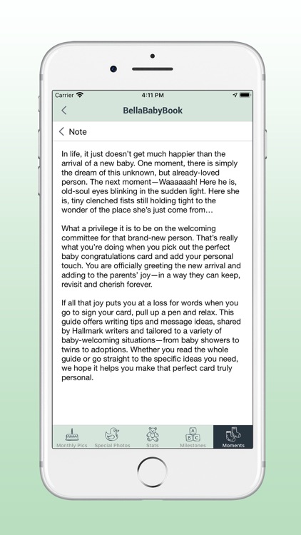 Bella Baby Book screenshot-4