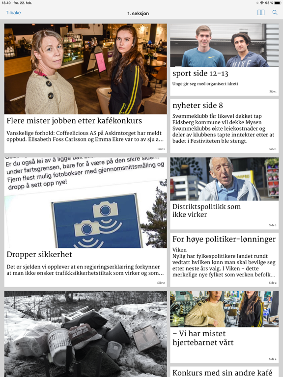 Screenshot #6 pour Smaalenenes Avis eAvis