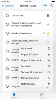 taskburn: get tasks done iphone screenshot 2