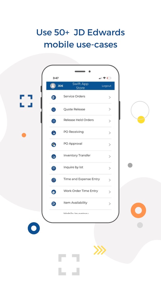 #1. Swift JDE SAP NetSuite Fusion (iOS) 由: Ephlux