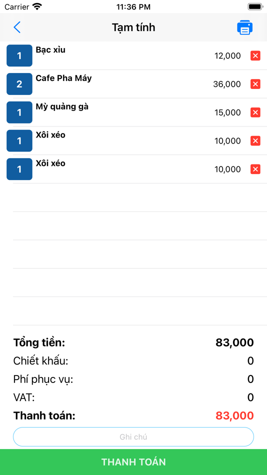 #8. 9pos Order (iOS) By: Nguyen Le Quoc Huy