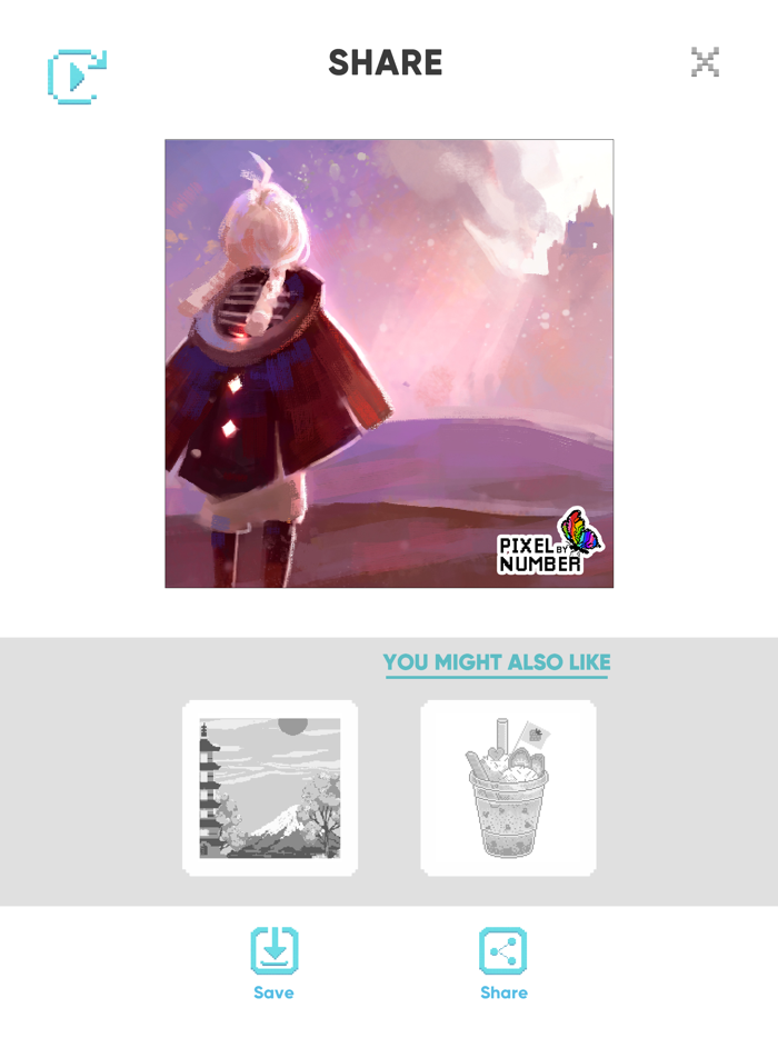 Pixel By Number - Pixel Art