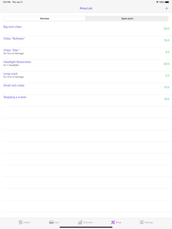 Screenshot #1 for Auto repair: Service Tracker