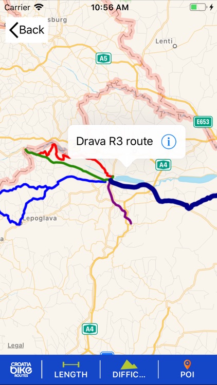 Varazdin Bike Routes