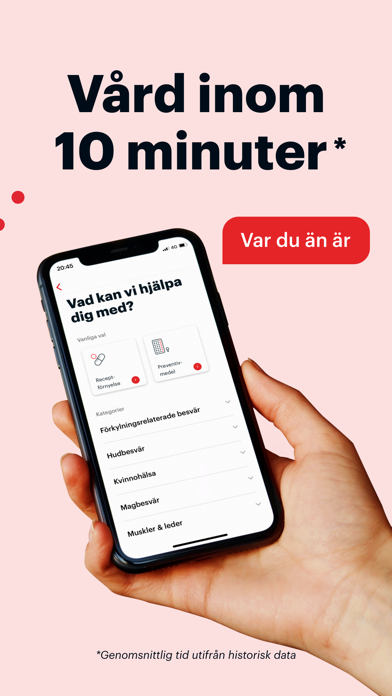 Min Doktor – Vård & vaccin Screenshot