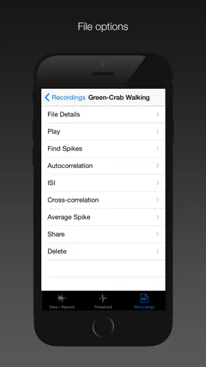Spike Recorder screenshot 4