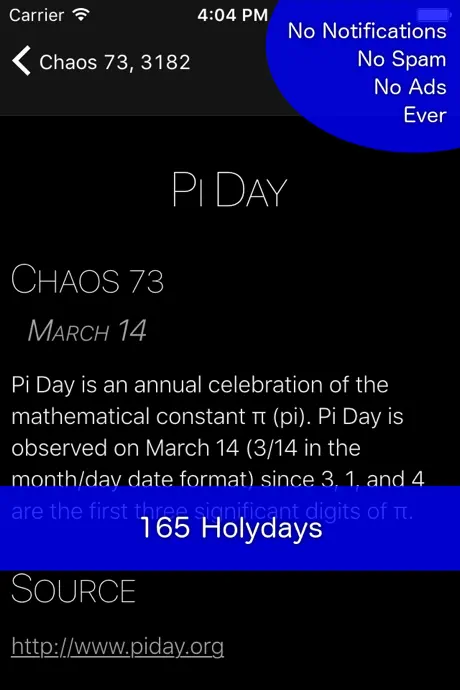Chaos Clock