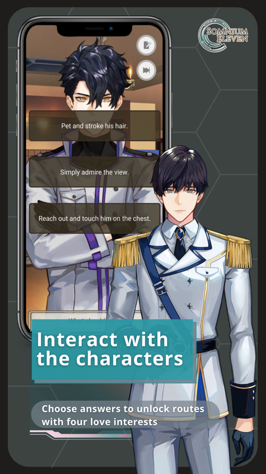 #1. Somnium Eleven: Dating Sim RPG (iOS) 由: Nochi Games