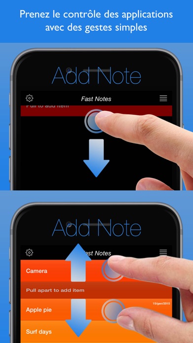 Screenshot #2 pour Fast Notes - Bloc-notes