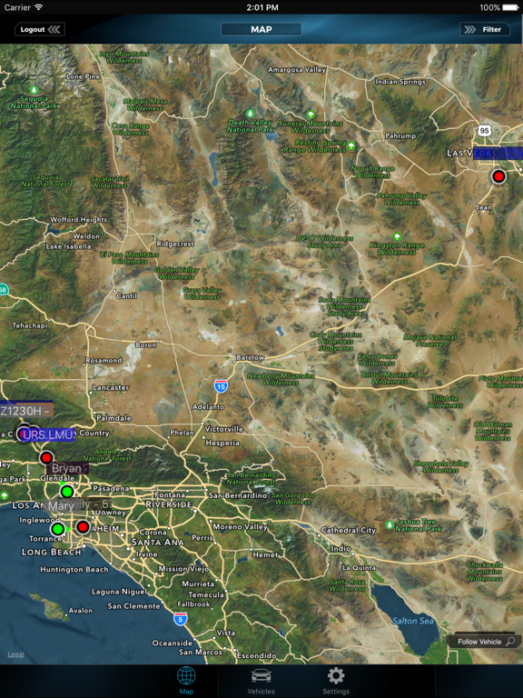 Screenshot #6 pour LiveViewGPS Flash Trac