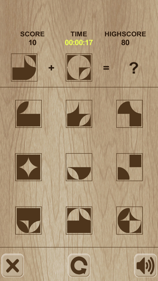 #3. Simple shape's puzzle (iOS) By: Ruslan Goncharenko