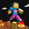 Craft Parkour : 3D Blocky Race icon