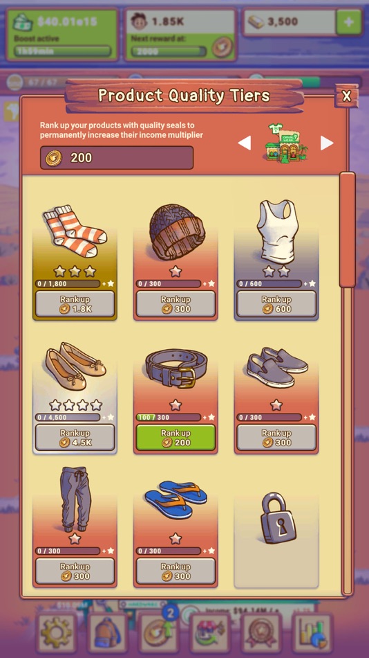 #6. Idle Shop Manager (iOS) 来自: Bling Bling Games GmbH
