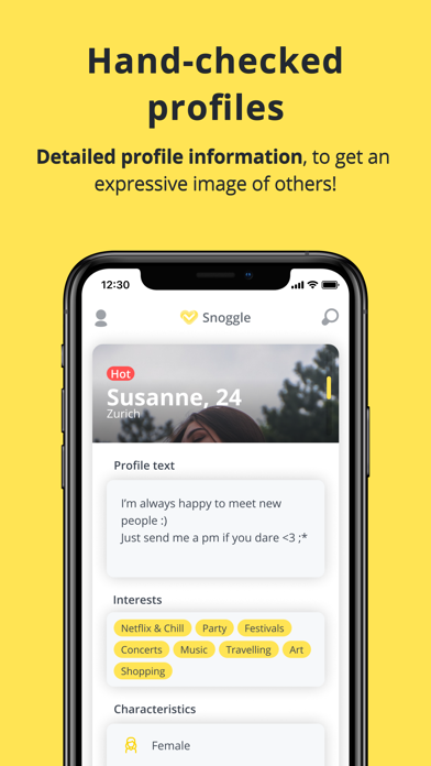 Snoggle - Dating & Single App Screenshot