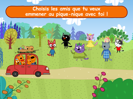Screenshot #5 pour La Famille Chat: Pique-nique