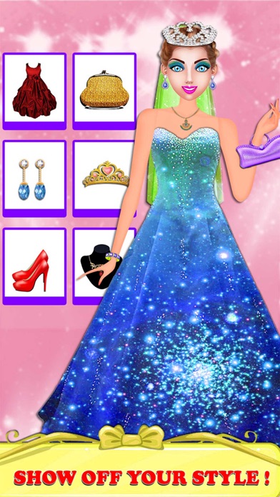 Girl Makeover DressUp Salon 3D Screenshot