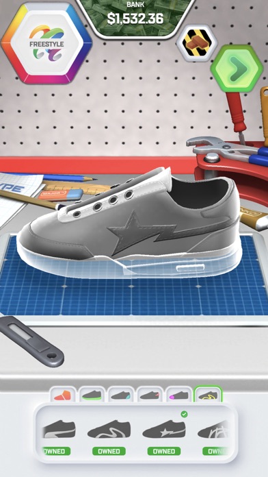 Sneaker Craft! - DIY Shoe Art Screenshot