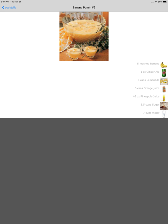 Cocktail Mixers iPad screenshot 4 - Food & Drink app