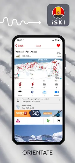 Game screenshot iSKI España - Ski/Schnee/Live apk