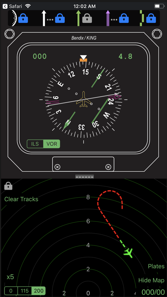 #2. HSI - Approach simulator (iOS) 由: NATHAN STANKEVICIUS