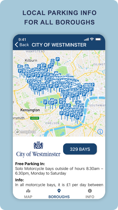 London Bike Bays Screenshot