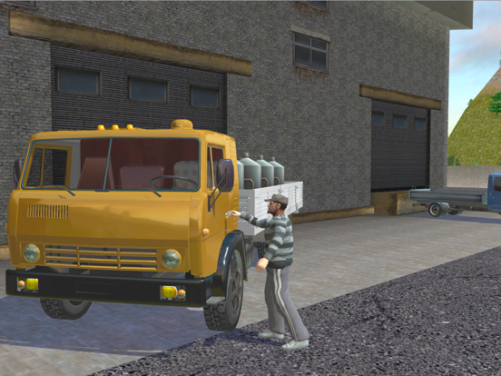 Hard Truck Driver Simulator 3D iPad screenshot