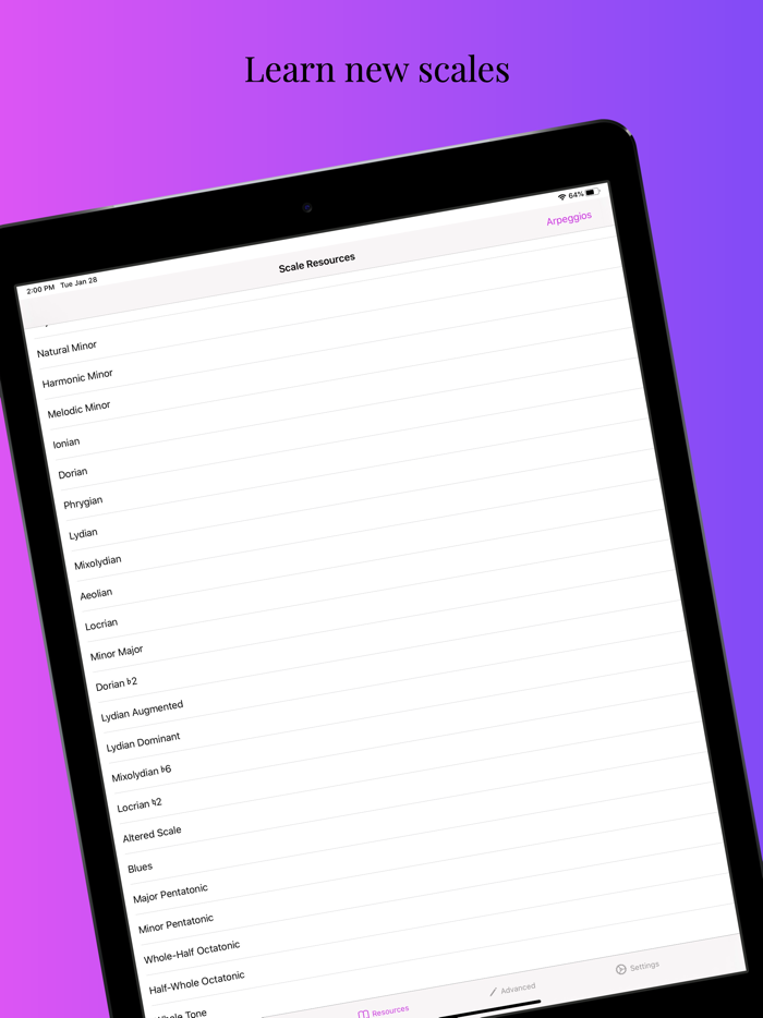 Scale Practice - Randomizer