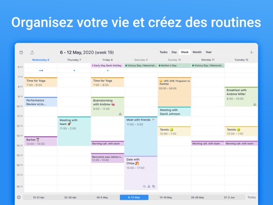 Screenshot #5 pour Calendars – agenda et rappels
