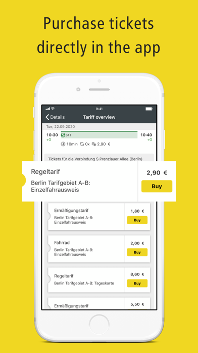 BVG Fahrinfo: Routes & Tickets Screenshot