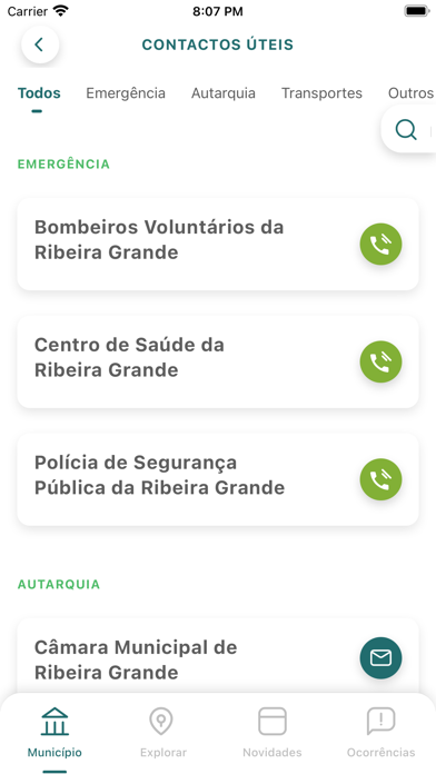 Ribeira Grande Município Screenshot
