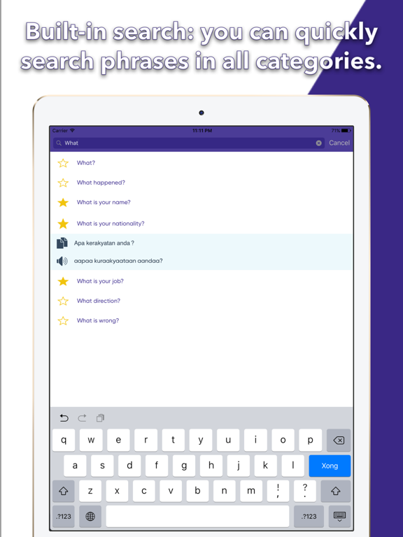 SPEAK MALAY - Learn Malay iPad screenshot